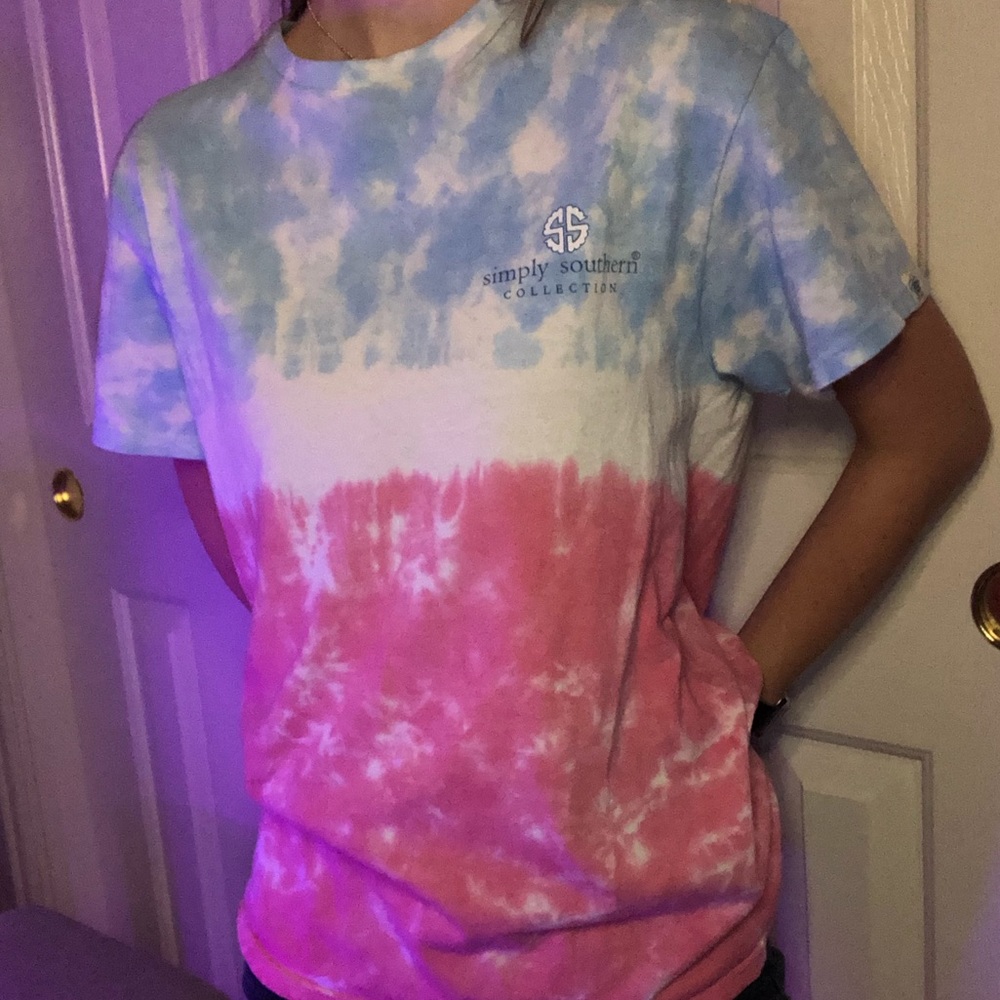 simply southern tie dye shirt
